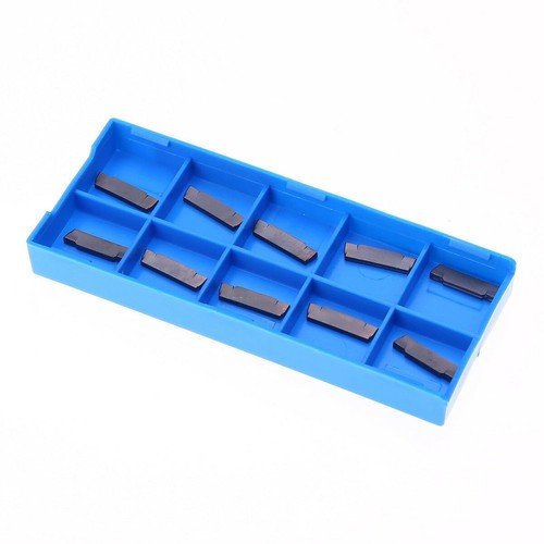 10 Pcs MGMN200-G LDA-Carbide Inserts Blades-For-Grooving Cutting-Lathe-Tool New - Afbeelding 17 van 21