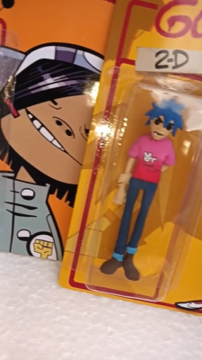 GORILLAZ Custom Figures Full Set of 4* RUSSEL + 2D+ MURDOC +