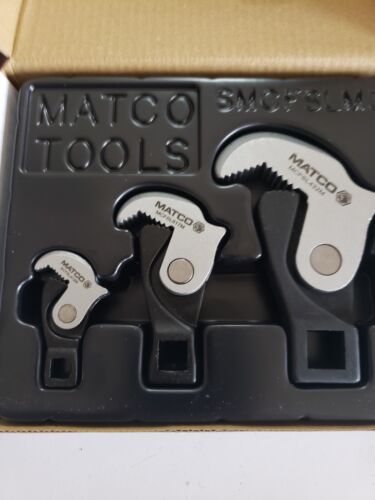 Matco Tools SMCFSLM3 3 piece spring loaded crowfoot wrench set - Picture 2 of 6