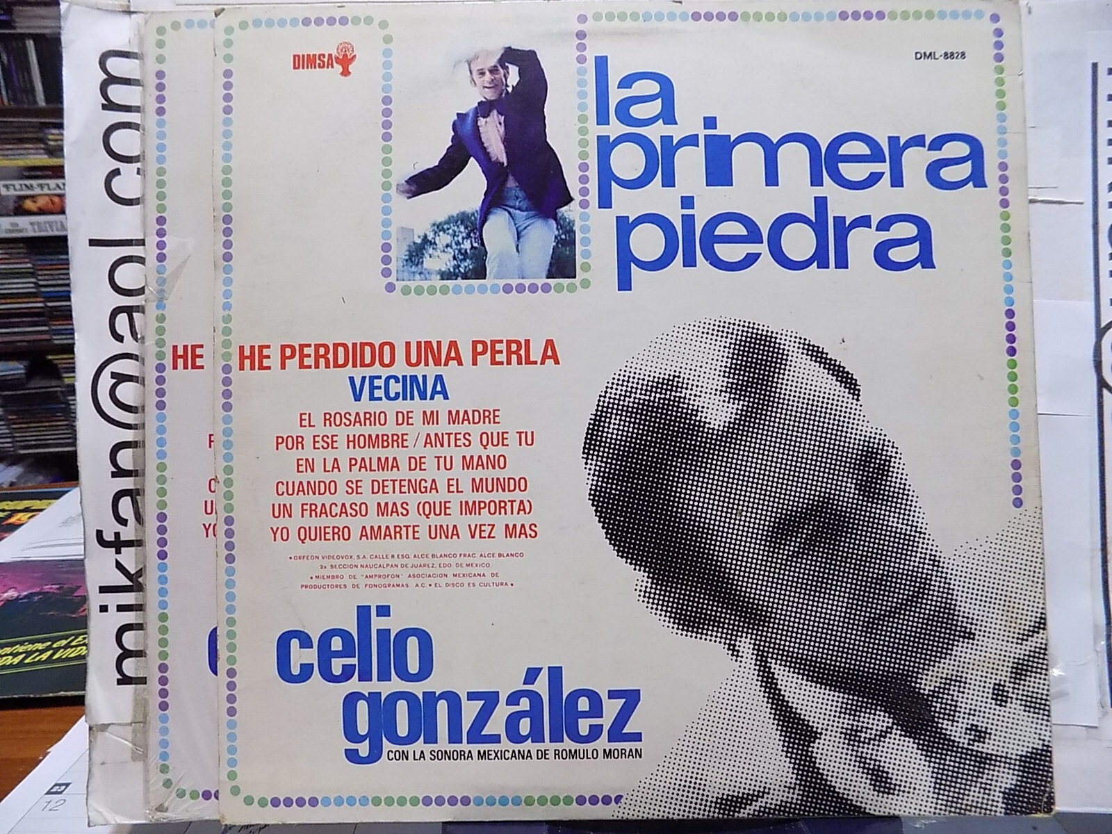 Dimsa Lp CELIO GONZALEZ La primera piedra DIMSA MEXICO LP | eBay