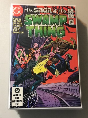 SAGA OF THE SWAMP THING #3 NM BRONZE AGE DC COMICS 1982 - 第 1/1 張圖片