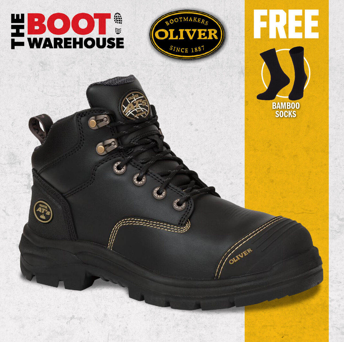 Oliver Black 55340z Safety Steel Toe Zip Comfortable Work Oliver Black 55340z Safety Steel Toe Zip Comfortable Work