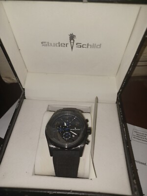 studer schild watch 15042 carver