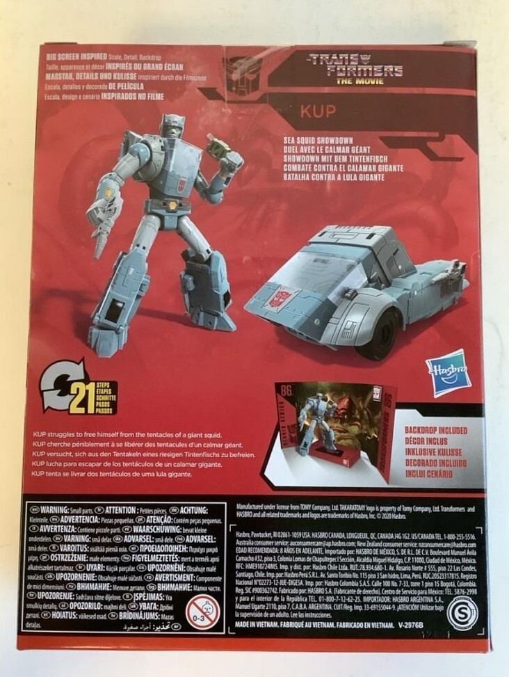 NEW Hasbro F0710 Transformers Studio 86-02 Deluxe Class KUP Action