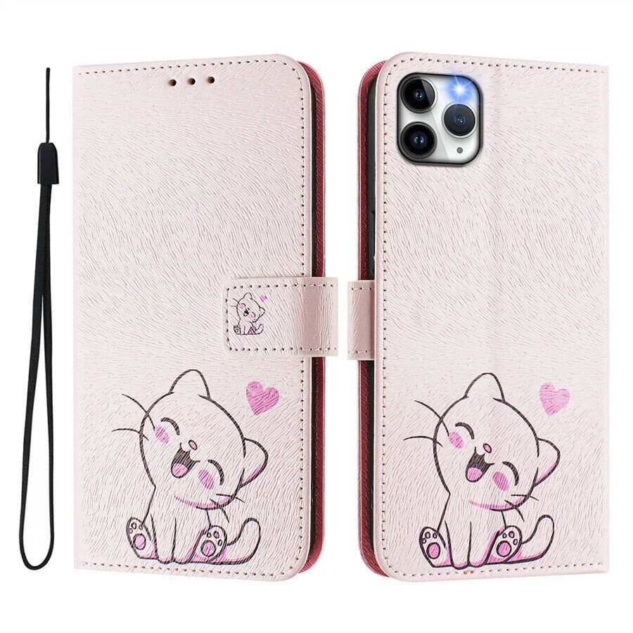 Luxury Flower Butterfly Cat Panda Cover Case for 13 12 11 Pro Max XR XS 7 8 SE 2 - Image 4 of 4