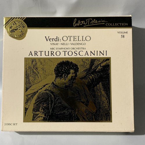 Toscanini / Verdi: Otello (RCA) - Vinay; Nelli; Valdengo; Giuseppe Verdi 2 CD