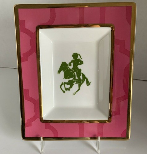 C WONDER DECORATIVE Man on a horse PLATE DISH - Picture 7 of 12