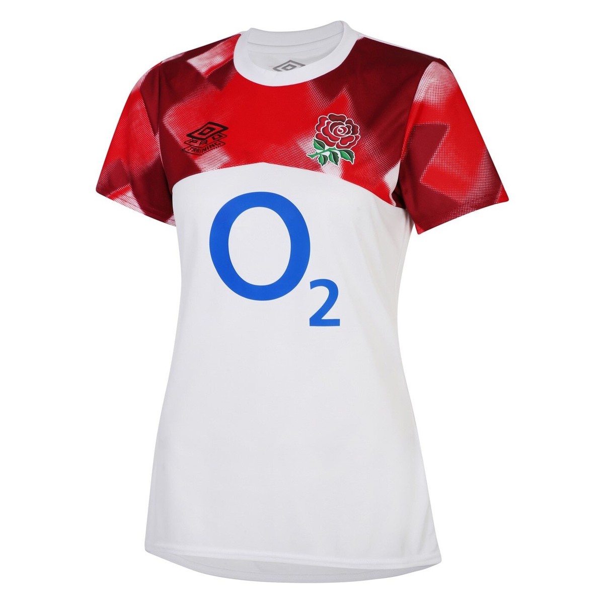アンブロ Umbro 【 England Rugby Warm Up Shirt 2023 Womens Women 】 レディース Umbro Womens England Rugby Warm Up Shirt 2022 2023 Training