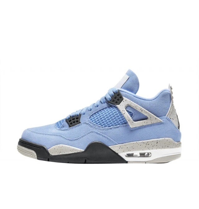 æg Forfølge Situation Air Jordan 4 Retro University Blue UNC CT8527-400 Size 7.5-13 | eBay