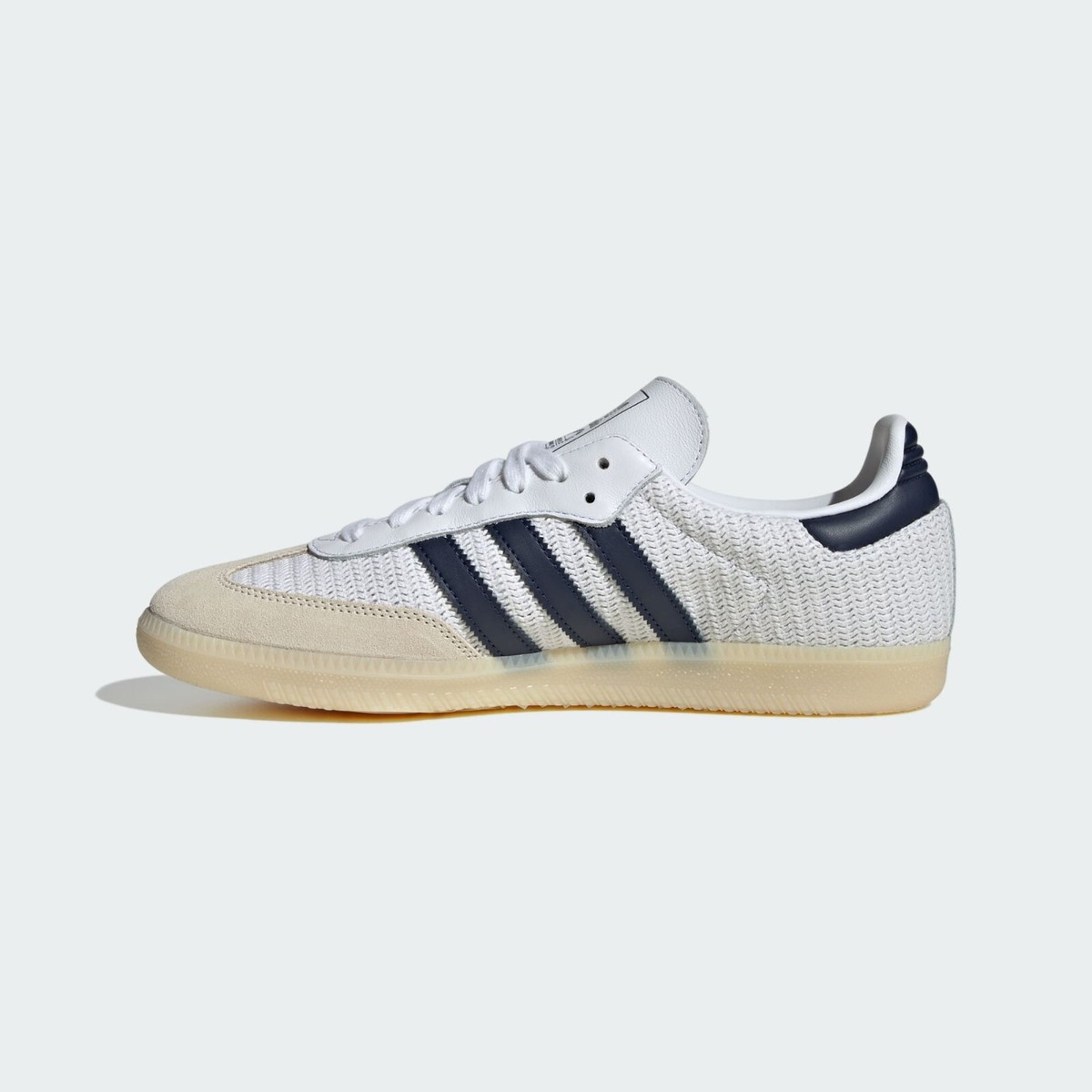 ☆adidas☆ Musinsa Exclusive Japan Cream White Blue JR0556 Adidas Originals Women's Japan leather JR0556 cream white
