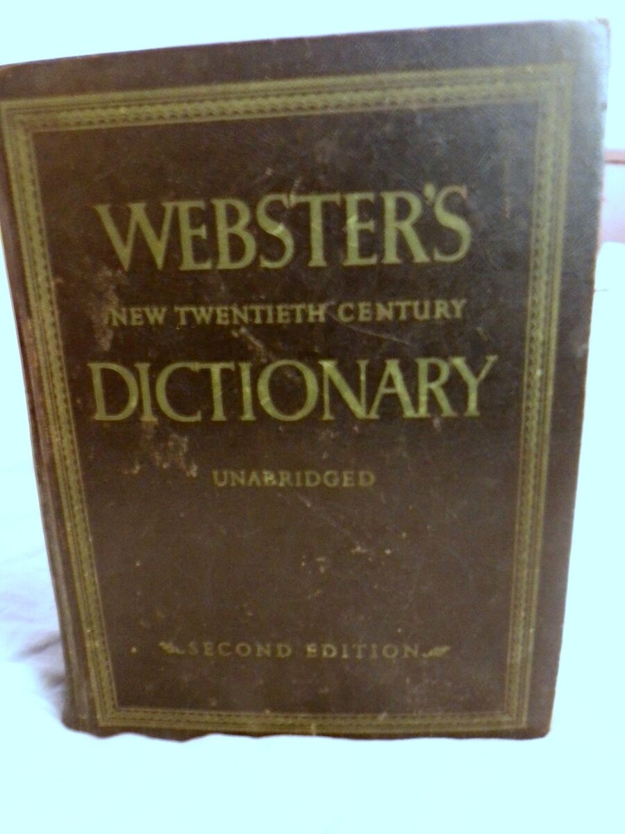 新年SALE【激レア】WEBSTER'S DICTIONARY 1959 新年SALE【激レア