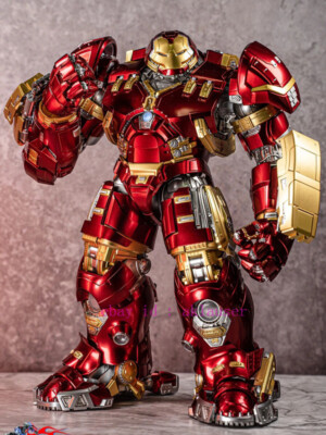 ThreeZero 1/12 Marvel Avengers Iron Man Mk44 Hulkbuster Led Action