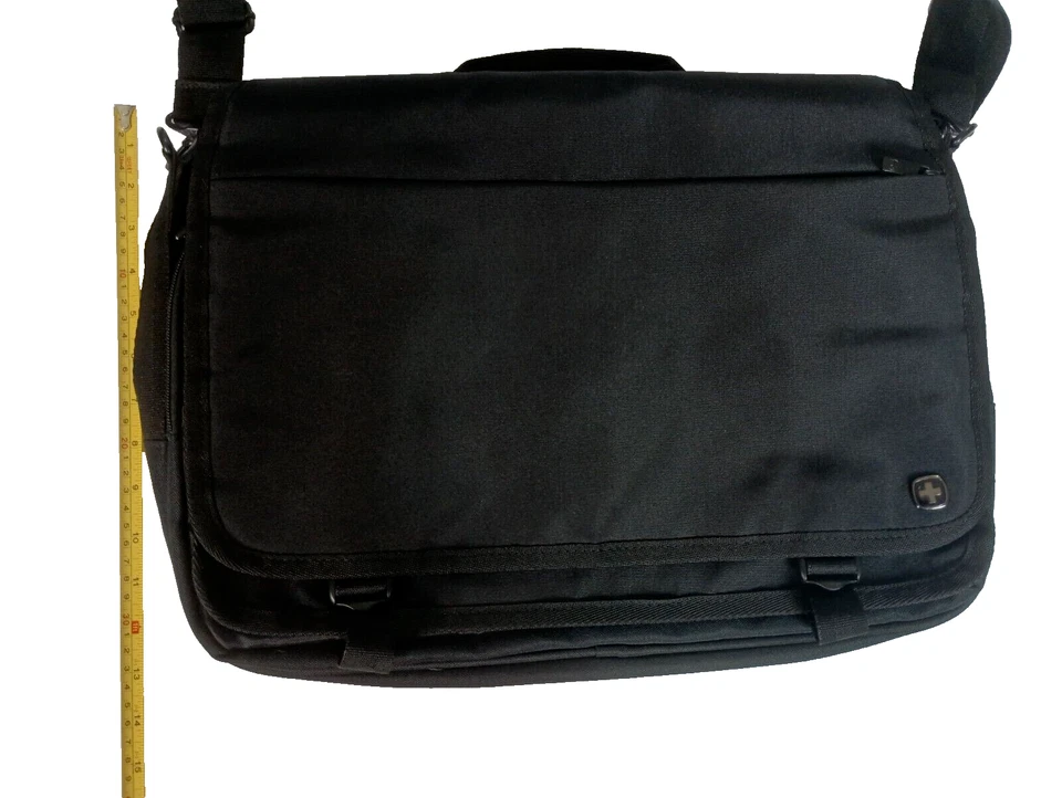 Bolso Mensajero Wenger Swissgear The Mainline con Solapa para Laptop con Bolsillo para Tablet Foto 3 de 4