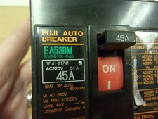 Fuji EA53BM 45A 3-Pole Auto Circuit Breaker FREE SHIPPING 