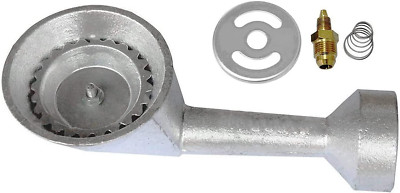 High Pressure Propane Cast-Iron Round Burner Head with Orifice Brass Fitting
