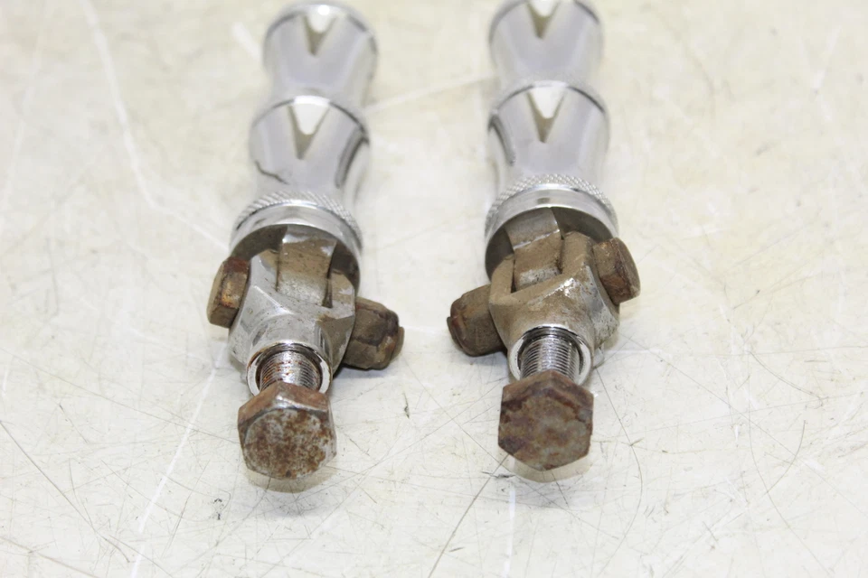 1989 Harley-Davidson Heritage Softail Classic Flstc descanso traseiro para os pés pinos degraus - Imagem 3 de 4