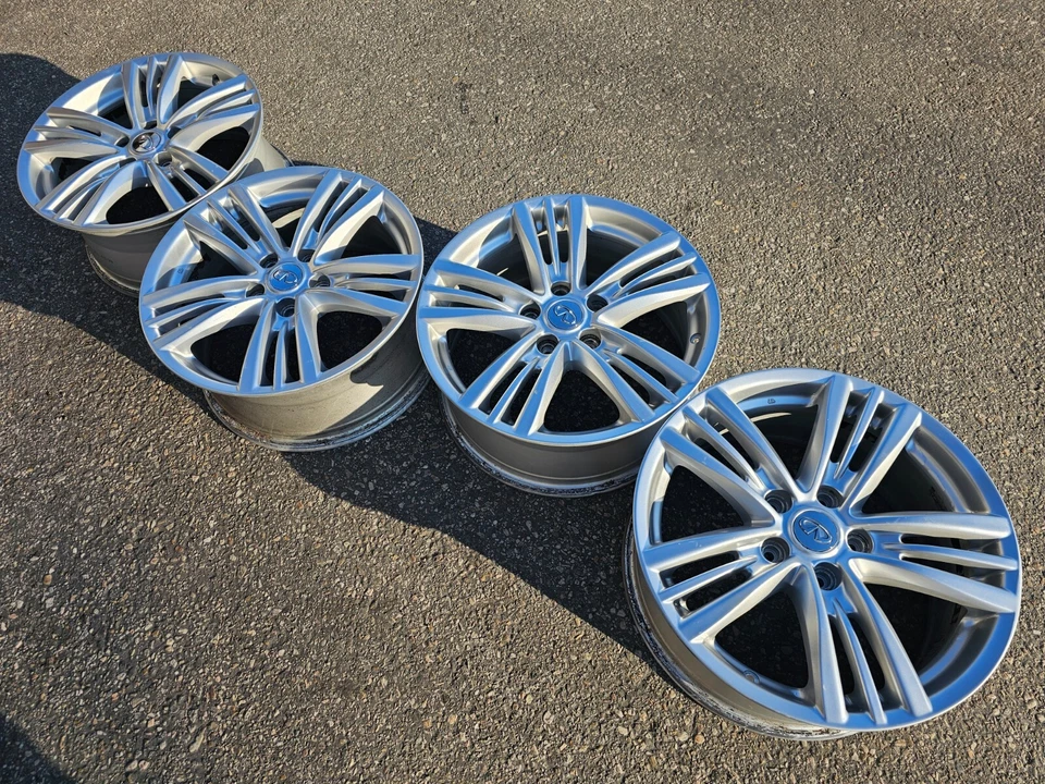 17" INFINITI G37 G25 5X114.3 OEM ESTOQUE DE FÁBRICA RODAS AROS INFINITI Q70 - Imagem 2 de 4