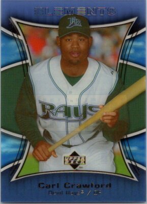 2007 UD Upper Deck Elements #122 Carl Crawford
