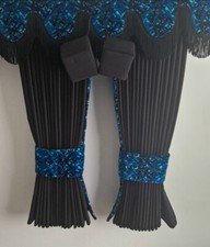 Tende oscuranti peluche danese NERO qualità con BLU SCANIA DAF VOLVO MERC MAN