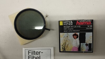 Hama Skylightfilter Skylight Filter Sky 1A 1 A (LA+10) M58 M 58 58mm 58 mm (IV)