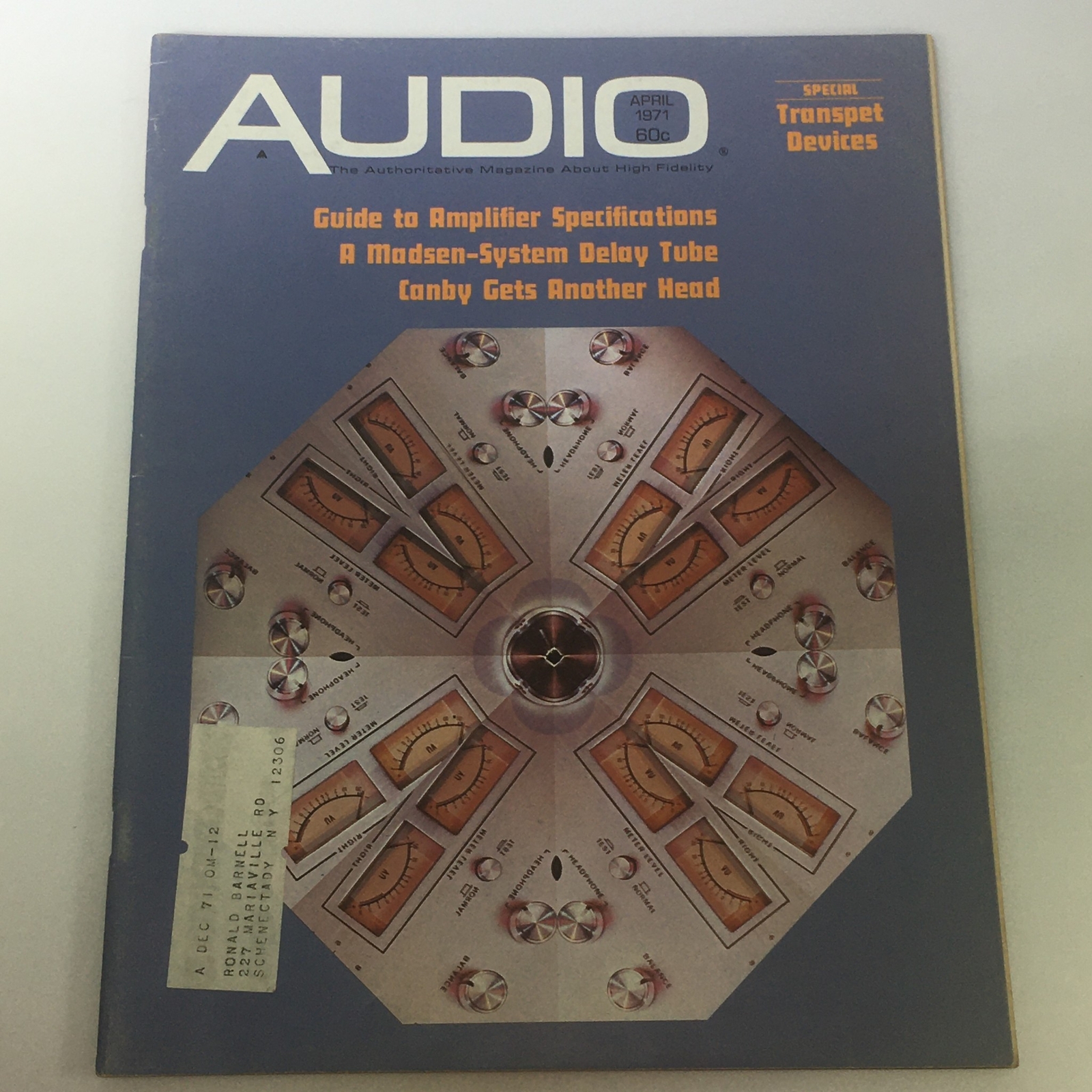 Audio Magazines Collection VTG Audio & Music Magazine April 1971 - Buyers Guide To Amplifier ...