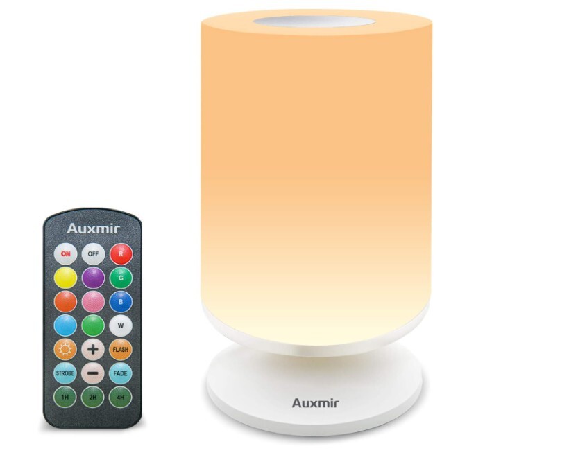 Veilleuse LED à intensité variable avec lampe de chevet tactile USB