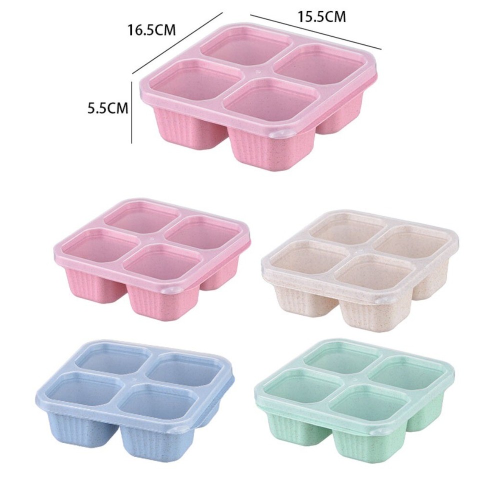 Snack Dim Sum Nut Candy Box with Cover Lunch Box Bento Lunch Box Travel