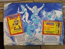 He-Man 1985 Sticker Album Stani Argentina MOTU – 99/105 Stickers – 2 Puzzles