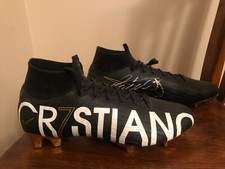 Autographed Cristiano Ronaldo Nike Mercurial Superfly CR7 SE Cleats (Juventus)