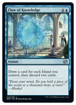 Magic the Gathering - Flow of Knowledge - BRO-EN049 MtG NM