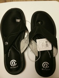 champion memory foam flip flops