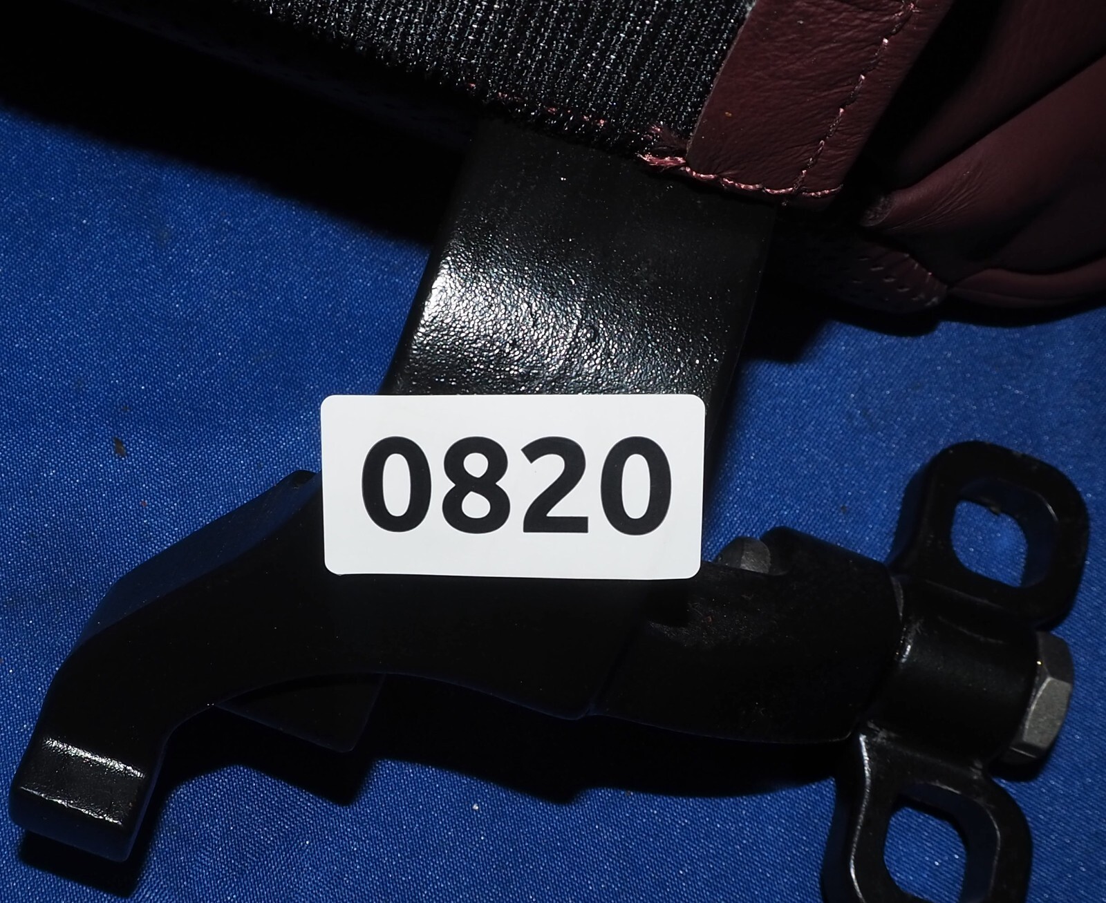 2010-2017 Aston Martin Rapide Left Rear Upper Seat Back OEM Iron Ore Red OEM