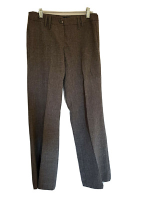 Sele Gray Trousers Wide Leg Easy Care Womens Size 1 - 2  Dress Pants