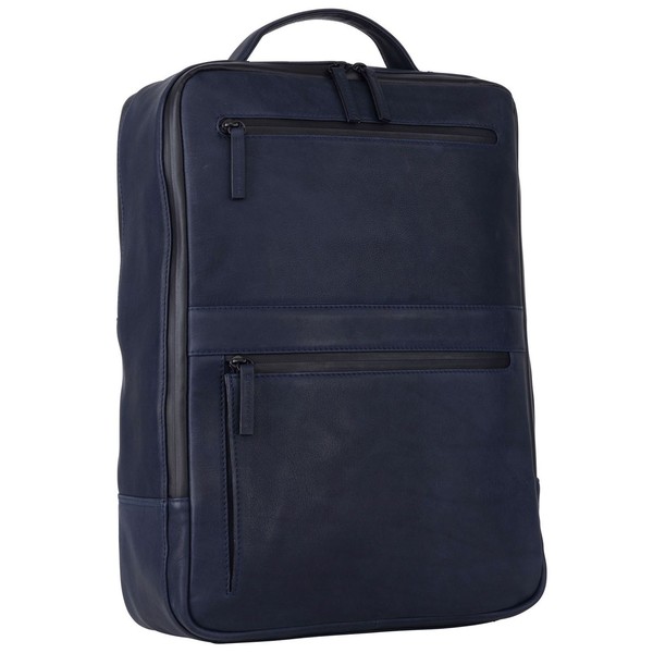 Leonhard Heyden Den Haag Rucksack 42Cm Laptopfach #LHD-906753 (Blau)-image