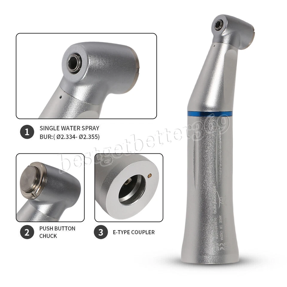 Dental Contra Angle Contrangulo Low speed Handpiece Agua Spray Interno Fit NSK