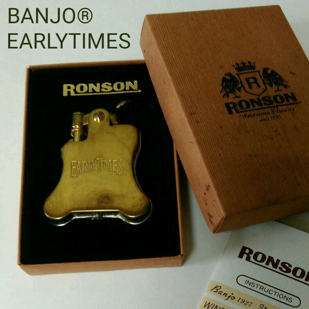 RONSON BANJO® AUTOMATIC/EARLYTIMES MODEL japan | eBay