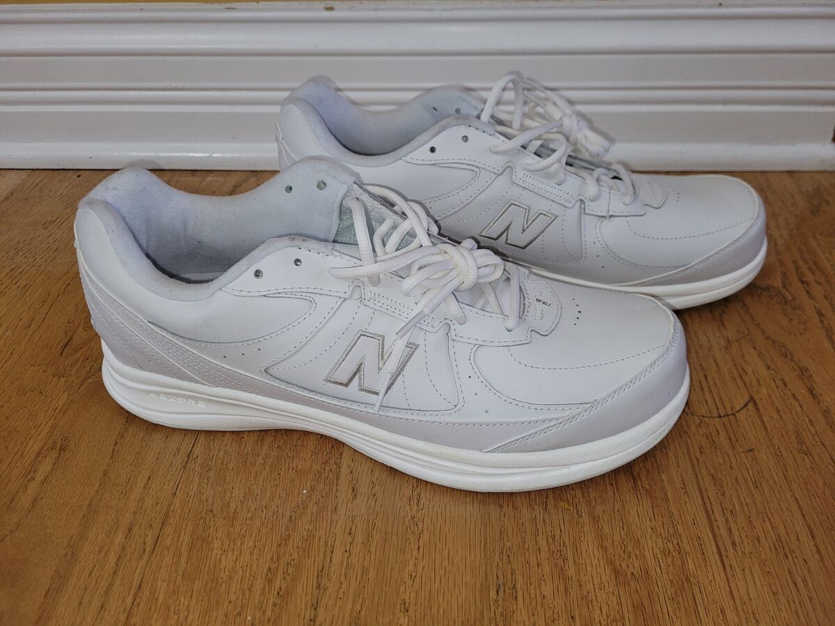 New Balance Men's 577 V1 Lace-up Walking Shoes, White/White New Balance Men's 577 V1 Lace-up Walking Shoes, White/White
