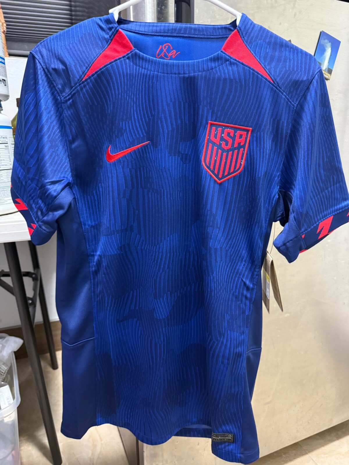 Mens Nike USMNT 2023 Stadium Away Dri-Fit Soccer Jersey Team USA Small NEW