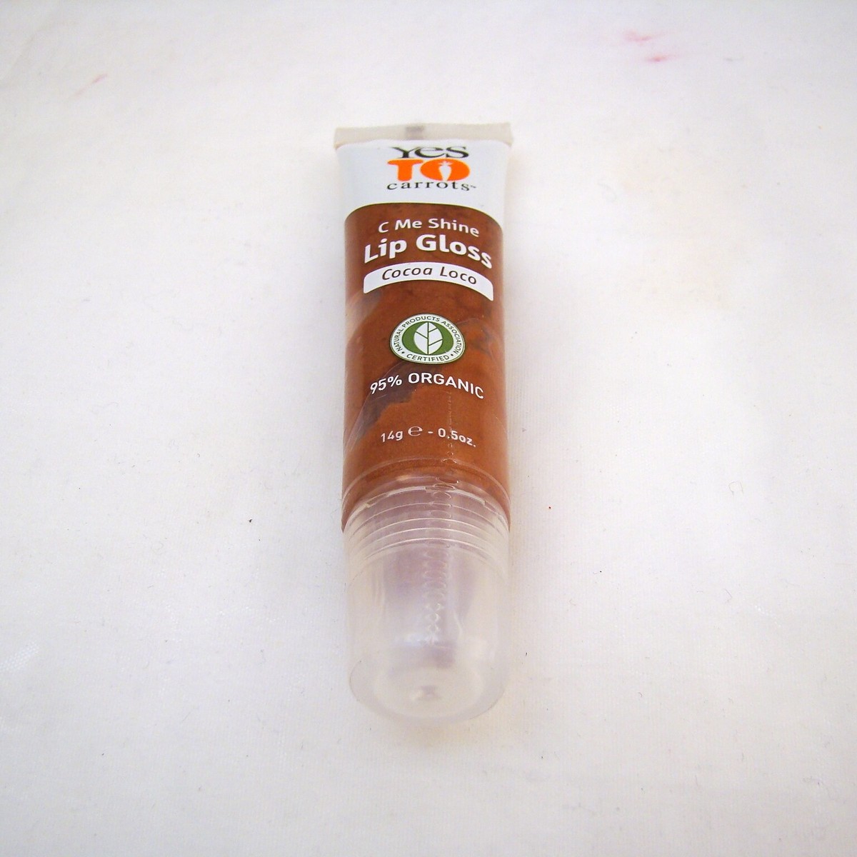 yes to carrots c me shine lip gloss Yes To Carrots C ME SHINE Lip Gloss 'COCOA LOCO' 14 g 0.5 oz NEW NWOB SEALED