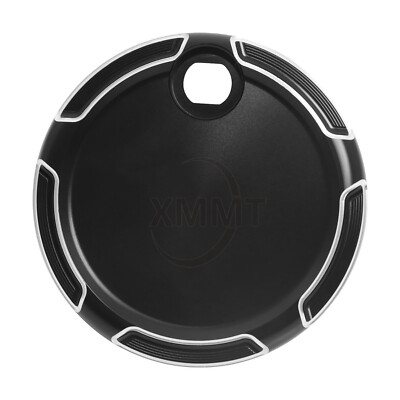 Black Billet Aluminum Fuel Gas Tank Door Cover For Harley FLHT/FLTR/FLHX Trike (2008-2023 Models) - View #5