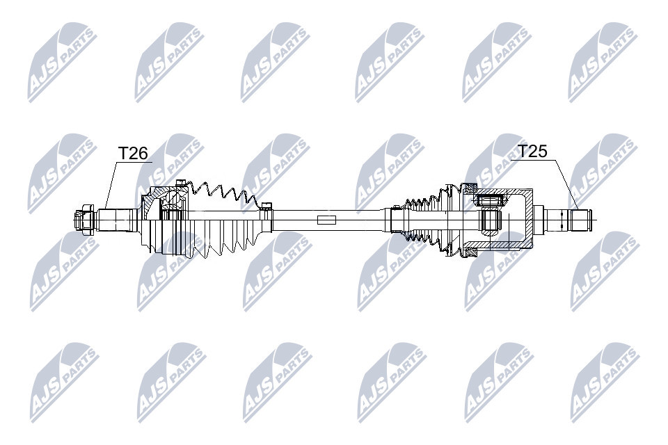 NPW-HD-064 NTY Drive Shaft