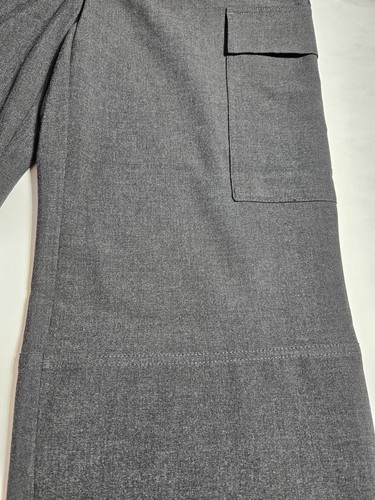 Rachel Zoe Women's Gray Dress Pants Wide Leg High Rise Size 10 - Picture 3 of 10