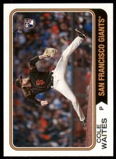 2023 Topps Heritage #258 Cole Waites