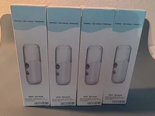 Mist Sprayer for Disinfecting & Face Hydration. LOT 0F 4