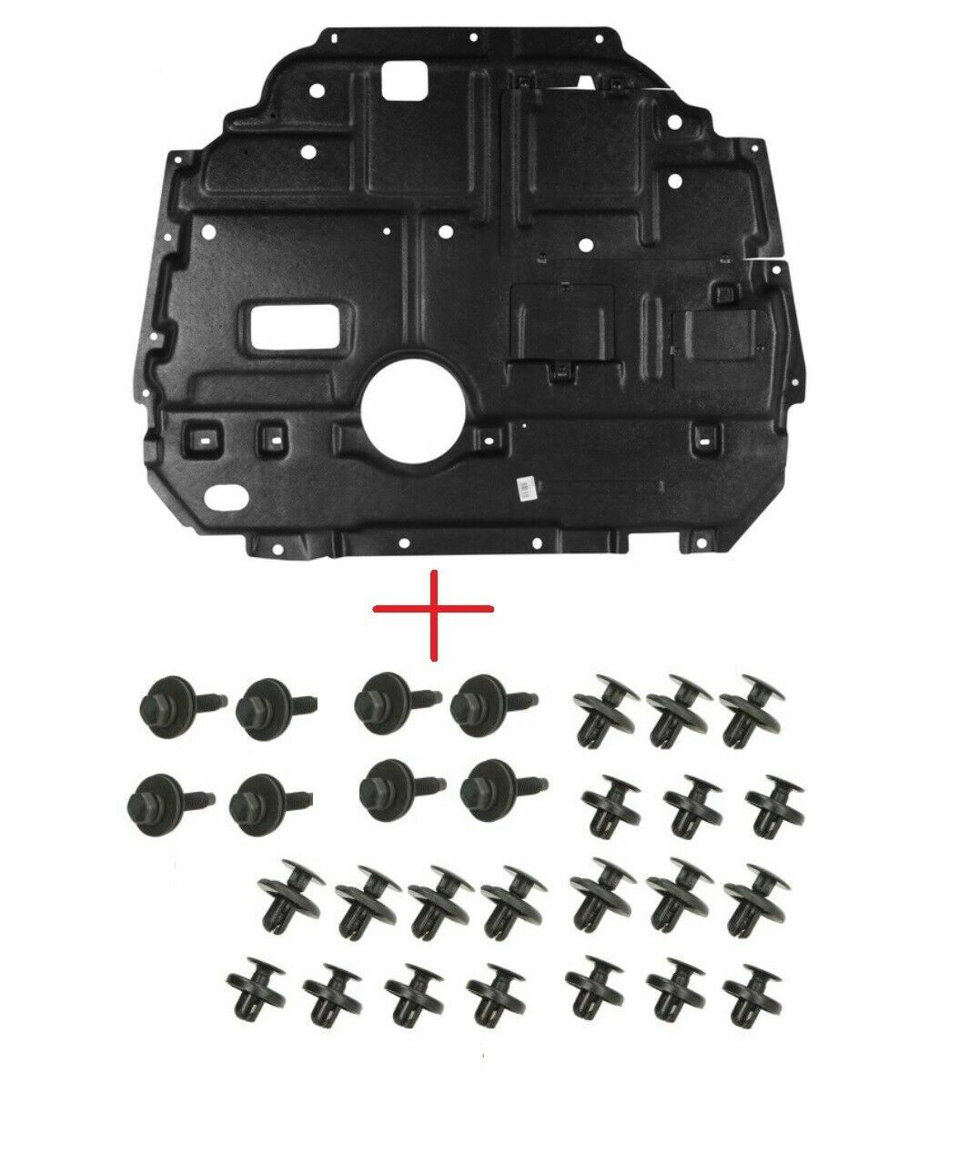 Cache sous moteur Toyota Auris 2007 2008 2009 2010 2011 2012 protection carter antibruit