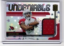 CHRISTIAN KIRK 2019 Unparalleled UNDENIABLE PLAYER WORN MATERIAL ASTRAL #21