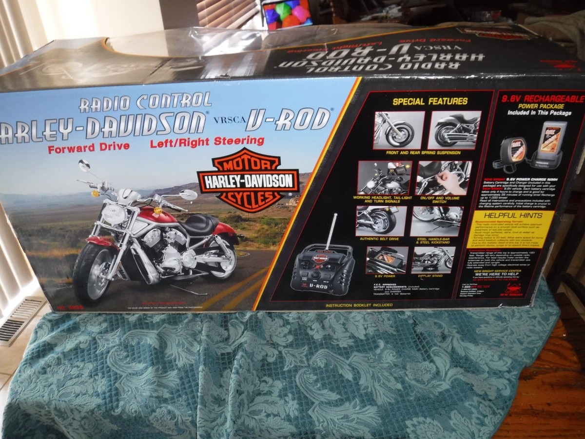 HARLEY-DAVIDSON ラジコン NEW BRIGHT HARLEY DAVIDSON R/C 9.6 V MOTORCYCLE 2003 NEW 24