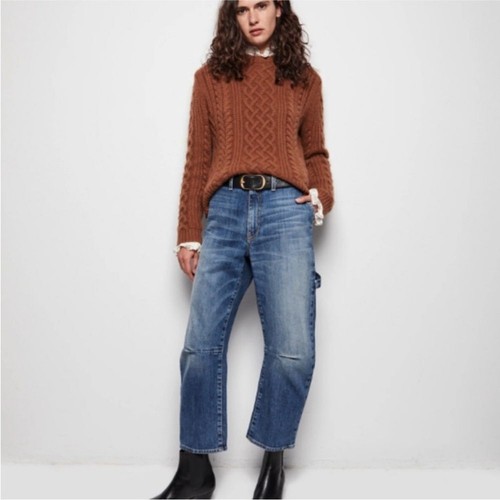 Nili Lotan Carpenter Jean Size 27 Classic Wash READ