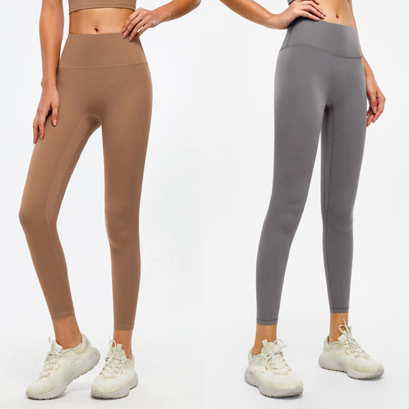 Mujer Leggings Gimnasio Sin Costura Frontal Cómodo Suave Fitness Deporte Pantalón