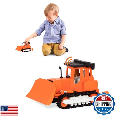 Driven by Battat   Toy Bulldozer For Kids   1:24 Scale   Toy Construction Veh